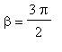 beta = 3*pi/2