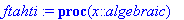 ftahti := proc (x::algebraic) local y; y := floor(1/2+1/20*x); paritonf(x-20*y) end proc