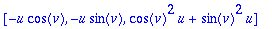 vector([-u*cos(v), -u*sin(v), cos(v)^2*u+sin(v)^2*u...