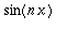 sin(n*x)