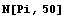 N[Pi, 50]