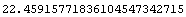 22.45915771836104547342715220454373502691`25