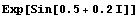 Exp[Sin[0.5 + 0.2 I]]