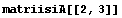 matriisiA[[2, 3]]